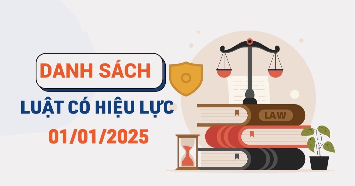 Chính sách mới nổi bật có hiệu lực từ tháng 1/2025, ai cũng nên biết