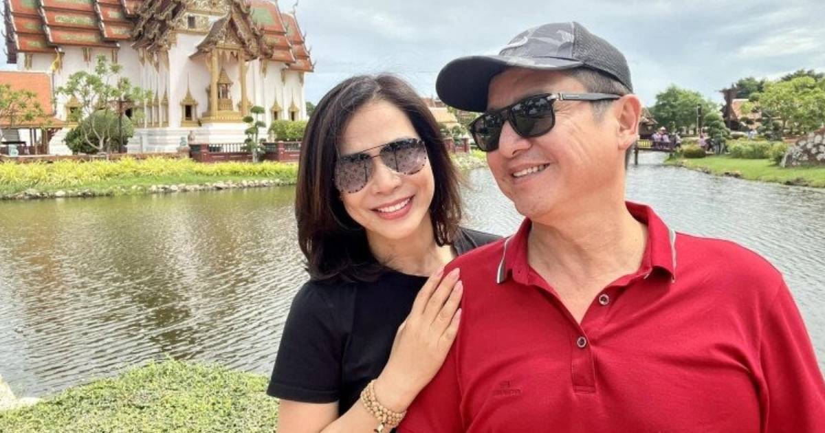 NSƯT Chí Trung được bạn gái Á hậu kém 17 tuổi chăm chút từng chút một