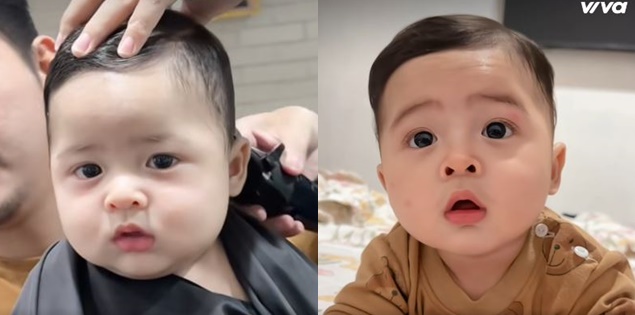 Cậu nhóc có diện mạo đầy lịch lãm đúng chuẩn tổng tài nhí với mái tóc 8/2 gây sốt mạng
