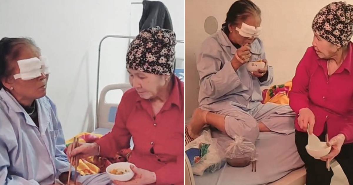 Nàng dâu Thái Bình xúc động thấy mẹ đẻ nhập viện được mẹ chồng chăm sóc ngày đêm
