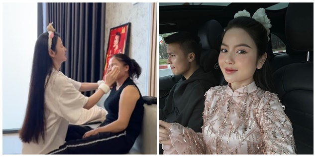 Chu Thanh Huyền thân thiết với mẹ Quang Hải như con gái ruột vẫn bị dân tình chê lố vì một hành động
