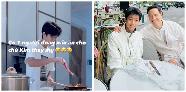 Hồ Ngọc Hà chia sẻ hành động của Subeo, chứng minh sự thân thiết với 'cha dượng' Kim Lý

