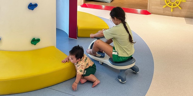 Hà Anh giữ một nguyên tắc khi trông con để tránh mọi rủi ro cho bé
