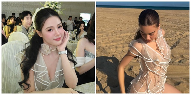'Đụng hàng' váy xuyên thấu với Hồ Ngọc Hà, Midu có cách lên đồ mãn nhãn