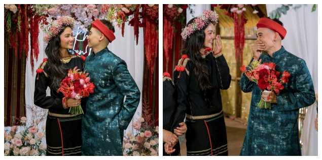 Lễ cưới giản dị bất ngờ của H'Hen Niê tại quê nhà