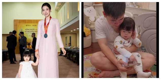 Đỗ Mỹ Linh "bất lực" với chồng và con gái