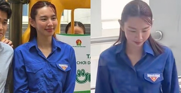 Hoa hậu Thuỳ Tiên lần đầu chính thức lộ diện sau lùm xùm kẹo rau Kera, có 1 thái độ khác lạ