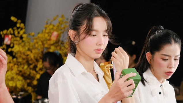 Hoa hậu Thùy Tiên phản hồi sau khi làm việc với cơ quan chức năng về quảng cáo sản phẩm