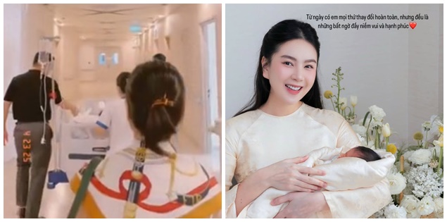 Mai Ngọc hé lộ khoảnh khắc đi sinh, chồng có hành động đặc biệt