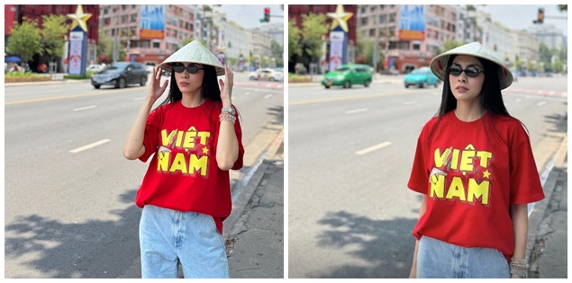 Tăng Thanh Hà lan tỏa tinh thần dân tộc trong dịp đại lễ 30/4 bằng hình ảnh giản dị và đầy tự hào