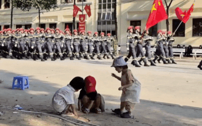 Bất ngờ hành động của "khối sắp nghỉ hè" dành cho khối diễu binh khuấy đảo MXH, thu hút hơn 1 triệu lượt xem