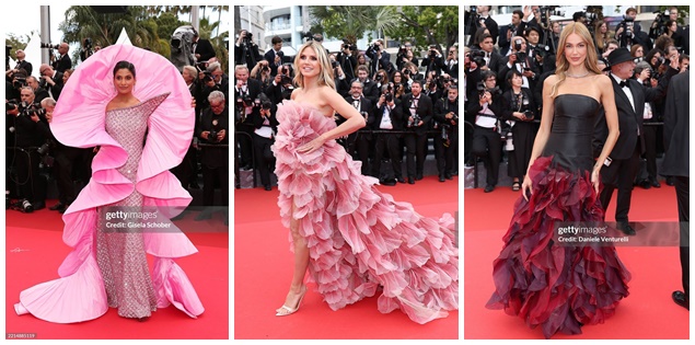 Thảm đỏ LHP Cannes 2025 ngày đầu như "rừng hoa" nở rộ