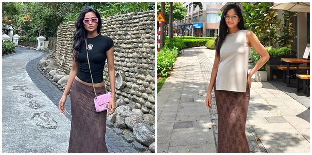 Tiết kiệm như H'Hen Niê: Một chiếc váy mặc cả khi son rỗi lẫn khi mang thai
