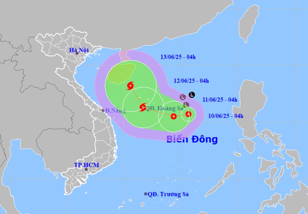 Dự báo mới nhất về hình thành bão số 1 trên Biển Đông, hướng đổ bộ