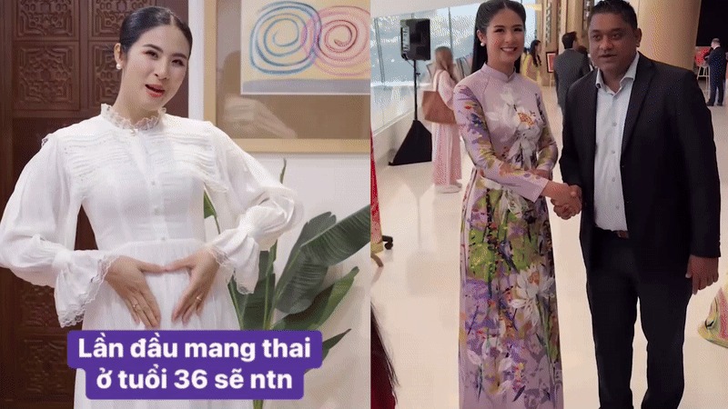 Hoa hậu Việt mang thai 6 tháng vẫn miệt mài "chạy show" tới 12h đêm