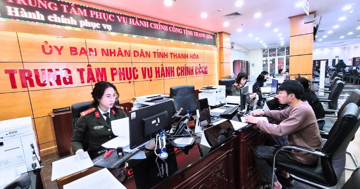 Thanh Hóa bắt đầu miễn toàn bộ phí, lệ phí dịch vụ công trực tuyến