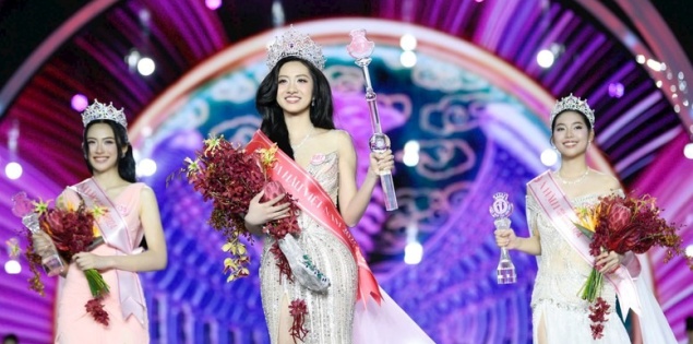 Hà Trúc Linh đến từ Phú Yên đăng quang Hoa hậu Việt Nam 2024