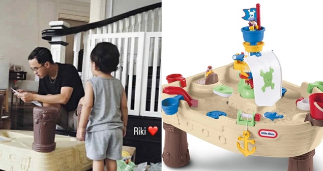 Ông xã Tăng Thanh Hà bận rộn vẫn "lọ mọ" làm điều này cho con