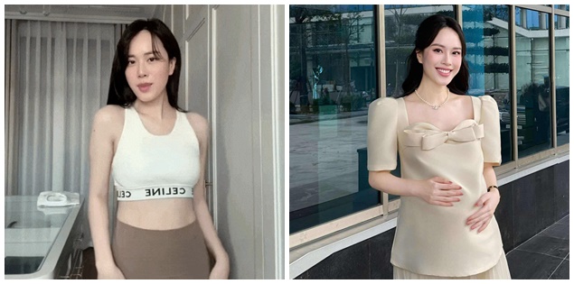 MC Ngô Mai Phương về dáng ngỡ ngàng sau 20 ngày sinh con