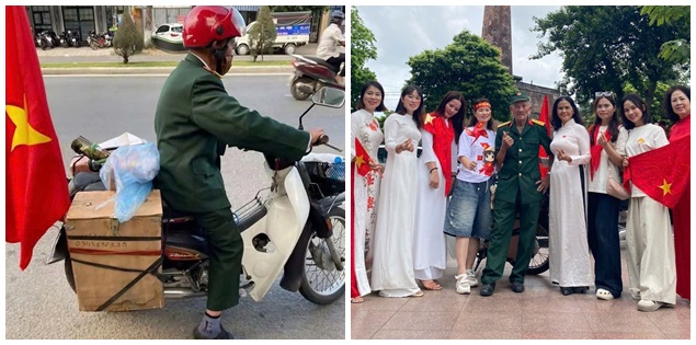 Cựu chiến binh 75 tuổi lại giấu vợ con, chạy xe máy ra Hà Nội mừng 2/9