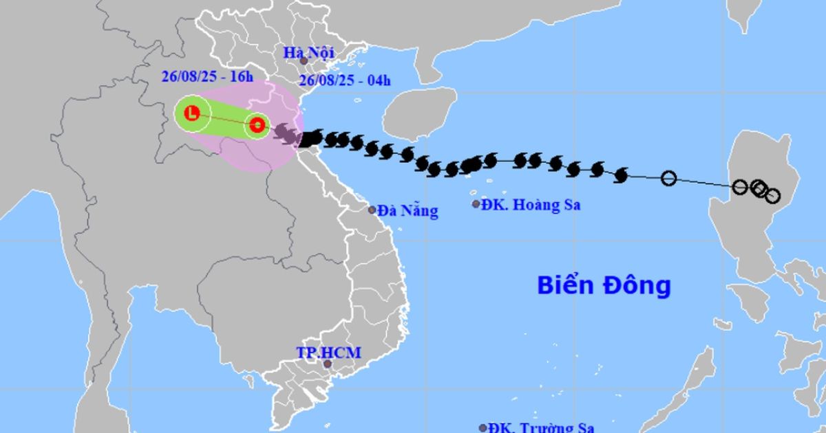 Bão Kajiki suy yếu thành áp thấp nhiệt đới