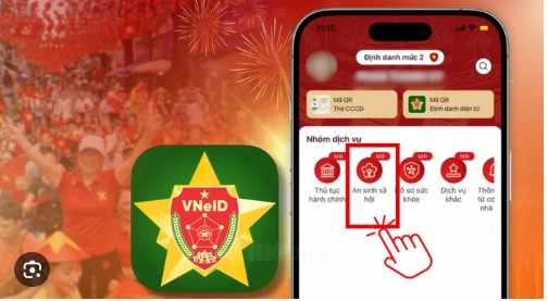 Chủ hộ tích hợp tài khoản trên VNeID để nhận tiền 2/9 cho cả gia đình