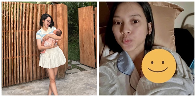 Quỳnh Lương khoe cân nặng sau sinh, giảm 10kg sau 1 tháng làm mẹ