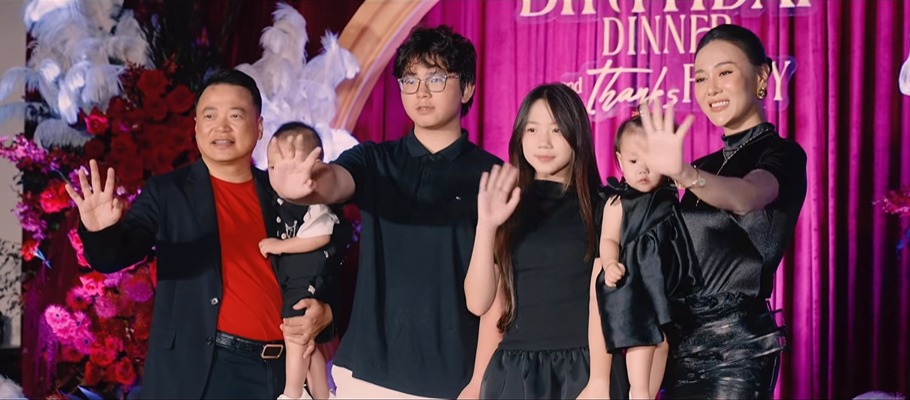 Phương Oanh tổ chức sinh nhật ấm cúng cho chồng đại gia, 2 nhân vật đặc biệt xuất hiện