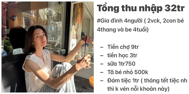 Bảng chi tiêu không tưởng của cặp vợ chồng ở TP.HCM