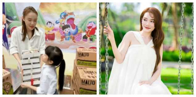 Nhã Phương mang thai vẫn tràn năng lượng, cùng chồng làm hành động ý nghĩa dịp Trung thu