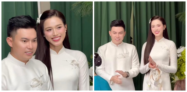 Hoa hậu Đỗ Hà sánh bước bên chồng doanh nhân, visua cô dâu sáng bừng nhận nhiều khen ngợi
