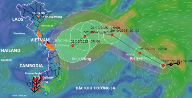 Bão Fengshen có thể ảnh hưởng thế nào tới đất liền nước ta?