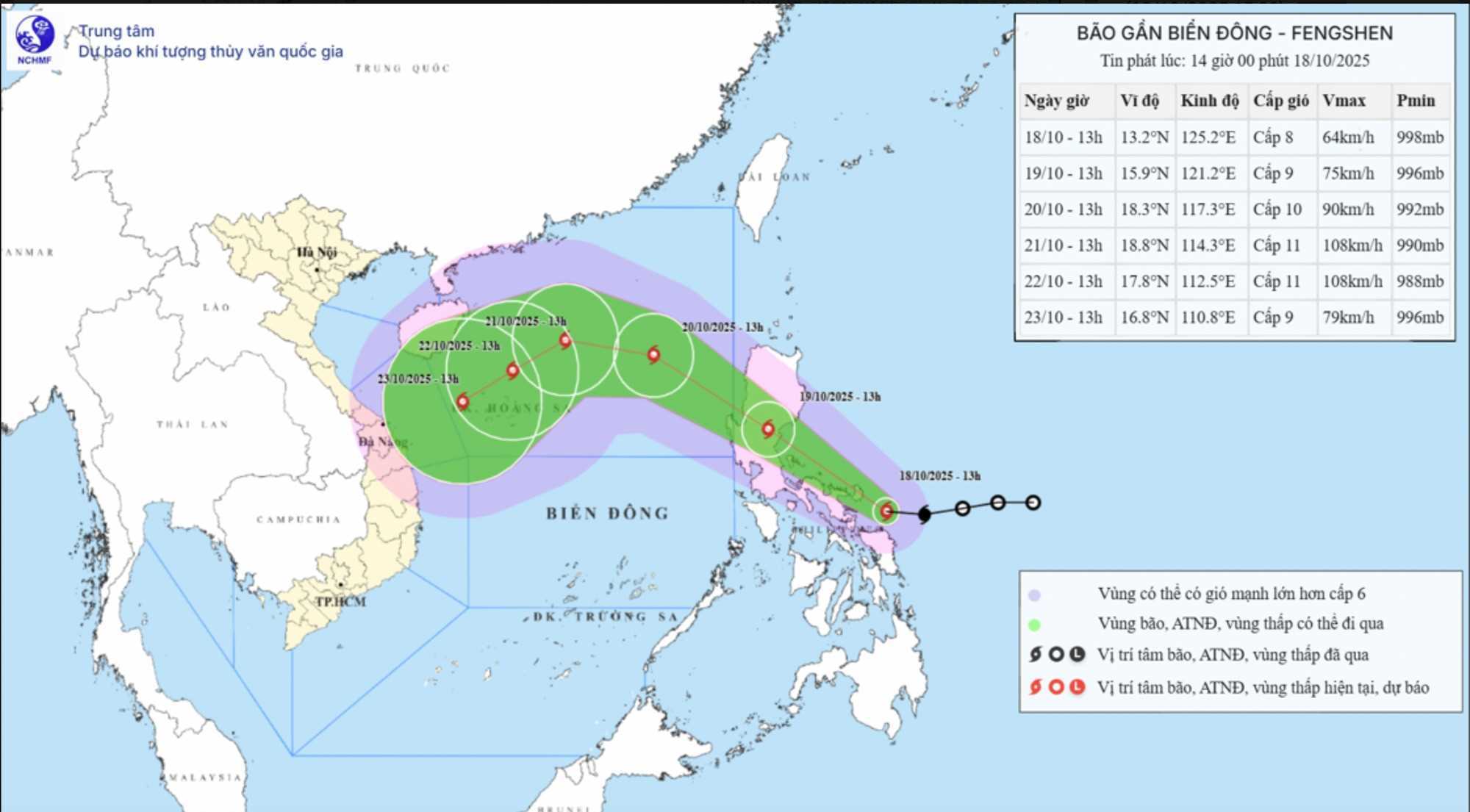 Đường đi dị thường của bão Fengshen: Đột ngột "bẻ lái" khi vào Biển Đông, diễn biến khó lường vì yếu tố này