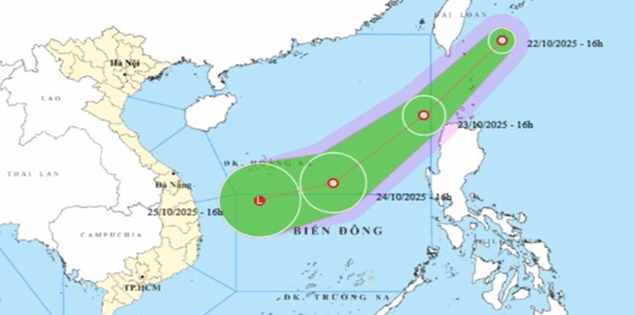 Bão Fengshen chưa tan, một áp thấp nhiệt đới mới hình thành