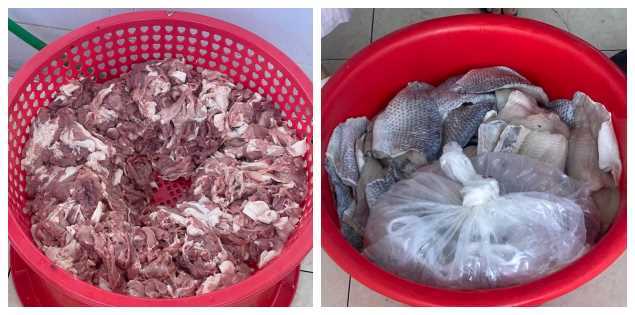 Xôn xao bếp ăn học sinh tiểu học ở Hà Nội nhập cá ươn, thịt bốc mùi
