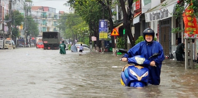 Trung Bộ tiếp diễn mưa to, có nơi trên 450mm