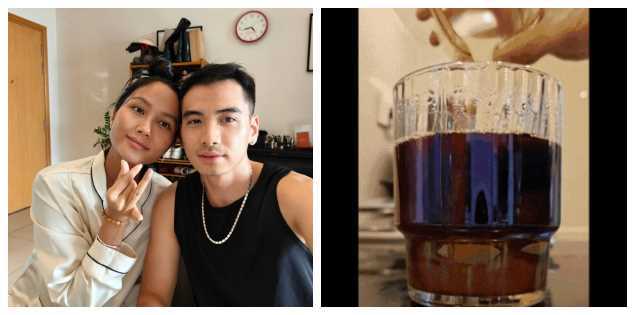Vợ chồng H'Hen Niê "mất điểm" vì hành động pha cà phê có sữa mẹ mang cho bạn bè uống