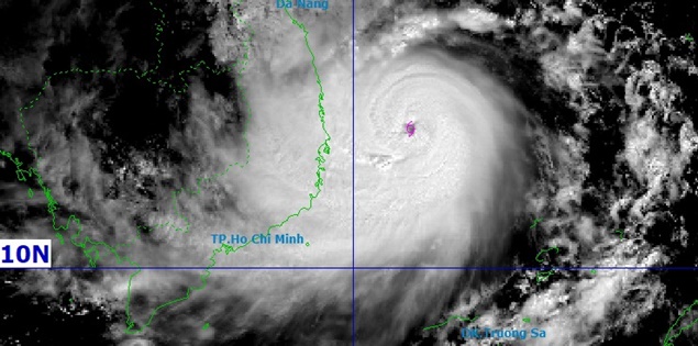 Bão Kalmaegi tiếp tục tăng cấp, ban bố rủi ro thiên tai cấp 4