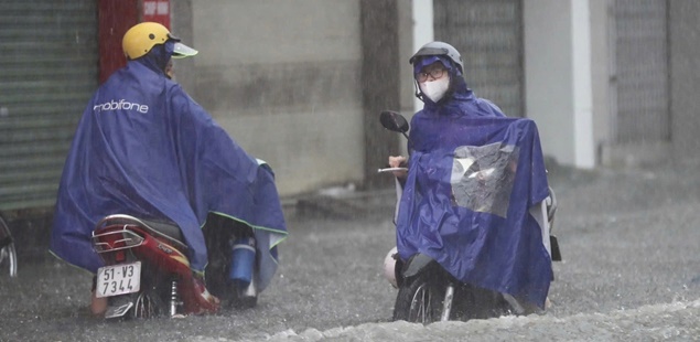 Miền Bắc đêm và sáng sớm trời lạnh, Trung Bộ mưa to đến rất to