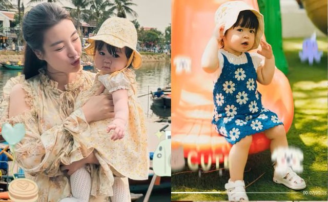 Hoa hậu Đỗ Mỹ Linh bất lực vì ái nữ, đòi "đặt hàng một đứa con khác" ngay và luôn