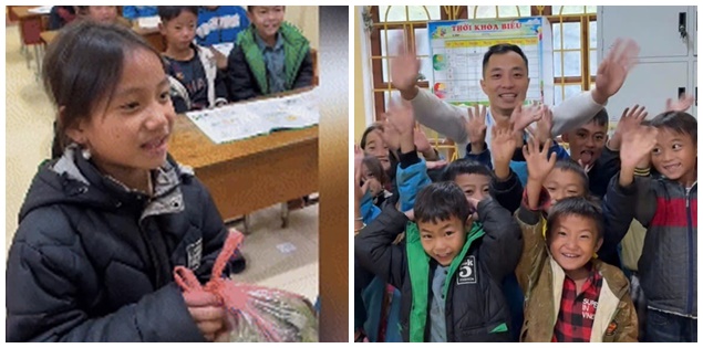 Ngày 20/11, học trò tặng bó rau, củ khoai khiến thầy giáo rơi nước mắt