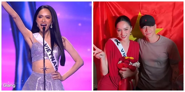 Bạn trai tin đồn bình luận chú ý sau khi Hương Giang trượt Top 30 Miss Universe