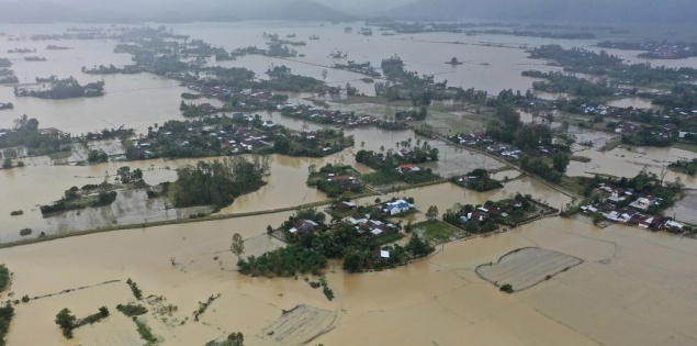 Nhiều nơi ở miền Trung tiếp tục mưa to