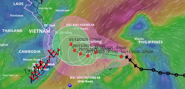 Hai kịch bản của bão Koto tác động đến nước ta