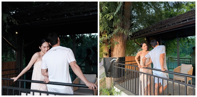 Trở về sau Miss Universe, Hương Giang sang Lào nghỉ dưỡng bên "người lạ"