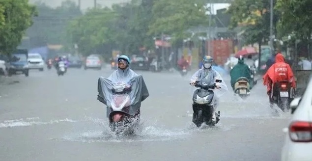 Những khu vực tiếp tục hứng chịu mưa lớn trút xuống những ngày tới