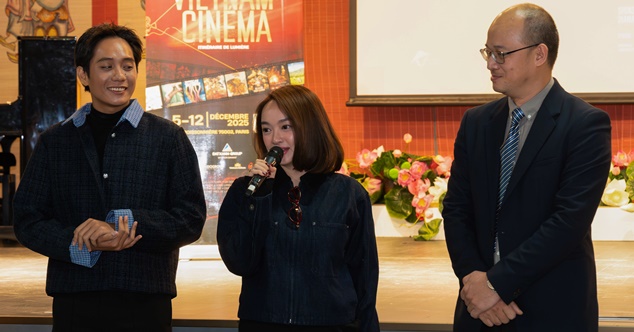 Giao lưu đoàn làm phim Việt Nam tại Pháp thu hút đông đảo khán giả, lan tỏa mạnh mẽ hành trình điện ảnh Việt tại châu Âu