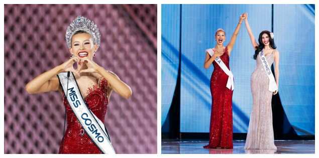 Người đẹp Mỹ chiến thắng Miss Cosmo 2025