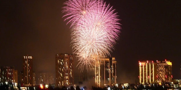 Lịch bắn pháo hoa tại Hà Nội dịp Tết Dương lịch