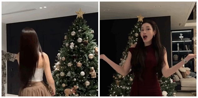 Hoa hậu Đỗ Hà tự tay làm một điều trong Giáng sinh đầu tiên bên chồng Viết Vương